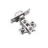 Hinge, H0 Mounting Plate with EURO Screws, Twin Doors