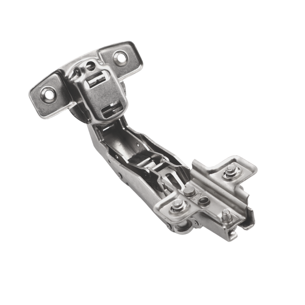 165º Hinge, H2 Mounting Plate with EURO Screws, Overlay Doors