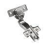 +45º Hinge, H2 Mounting Plate with EURO Screws, Angled Doors