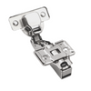 +30º Soft-Close Hinge, H2 Mounting Plate with EURO Screws, Angled Doors