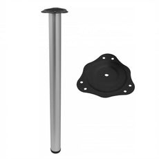 Adjustable Furniture Leg 32-5/16 inch - Aluminium