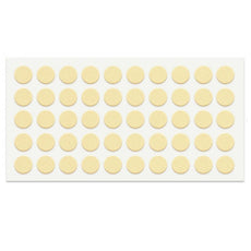 Cabinet door bumper - self-adhesive - 3/8 inch Beige - 50pcs