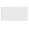 Cabinet door bumper - self-adhesive silicon 1/4x1/16 inch - 50pcs