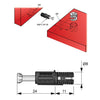 Cam Expanding Dowel 15/16 inch, M8 - 1000 pcs