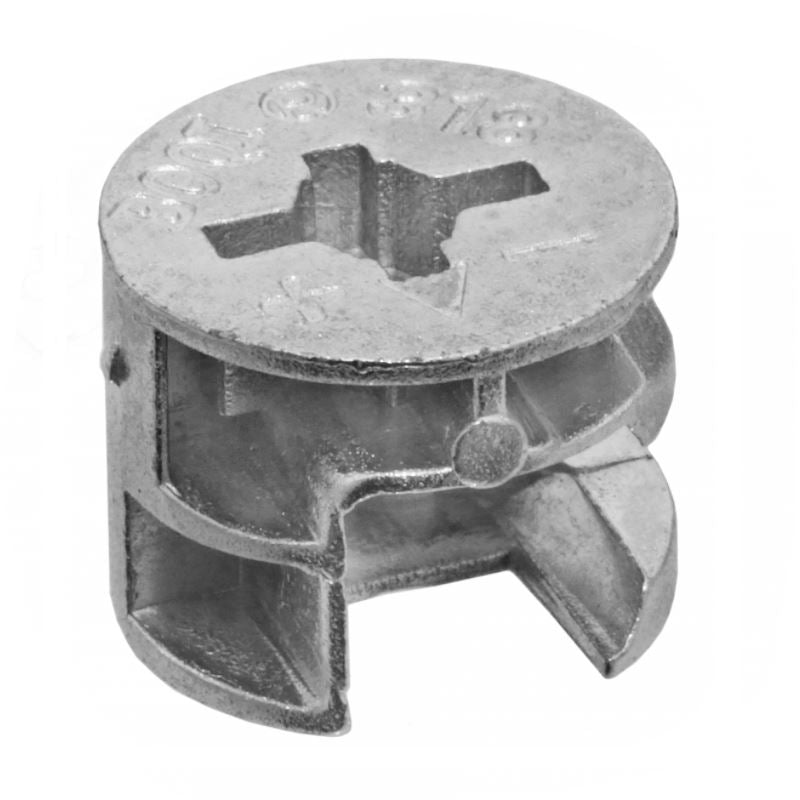 Furniture cam lock 9/16 inch, a=1/4 inch (1000 pcs)