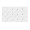 Glass protective pads - 7/8x1/16 inch - 15pcs