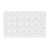 Glass protective pads - 9/16x1/16 inch - 28pcs