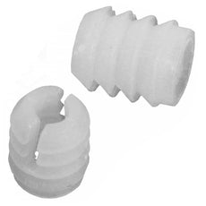 Inset with M6 Screw-Thread, White (1000 pcs)