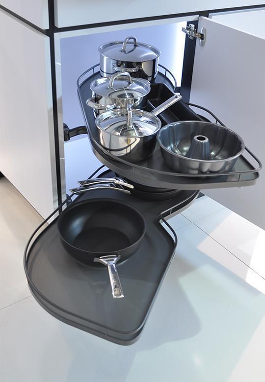 Le Mans II Arena Classic 450 Left Anthracite Corner Unit PEKA