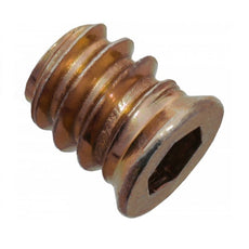 M6 threaded insert 3/8x1/2 inch - 100 pcs