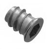 M6 threaded insert 3/8x1/2 inch - Zinc 100 pcs