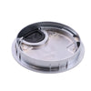 Metal Desk Grommet with rubber hole  - Silver 2-3/8 inch