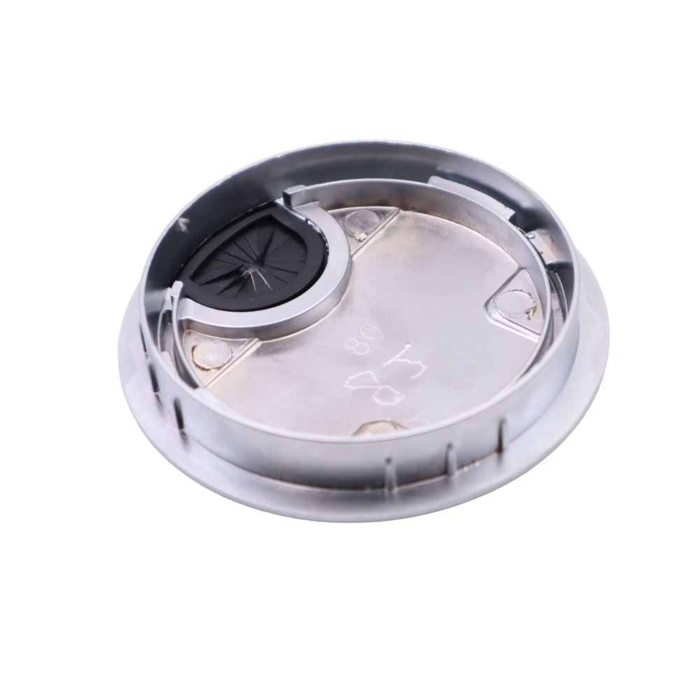 Metal Desk Grommet with rubber hole - Silver 3-1/8 inch Furnica