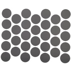 Screw cover caps Self-Adhesive - Anthracite 11/16 inch