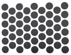 Screw cover caps Self-Adhesive - Anthracite 9/16 inch