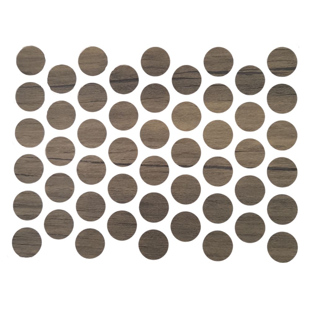 Screw cover caps Self-Adhesive - Antique Green 9/16 inch Furnica