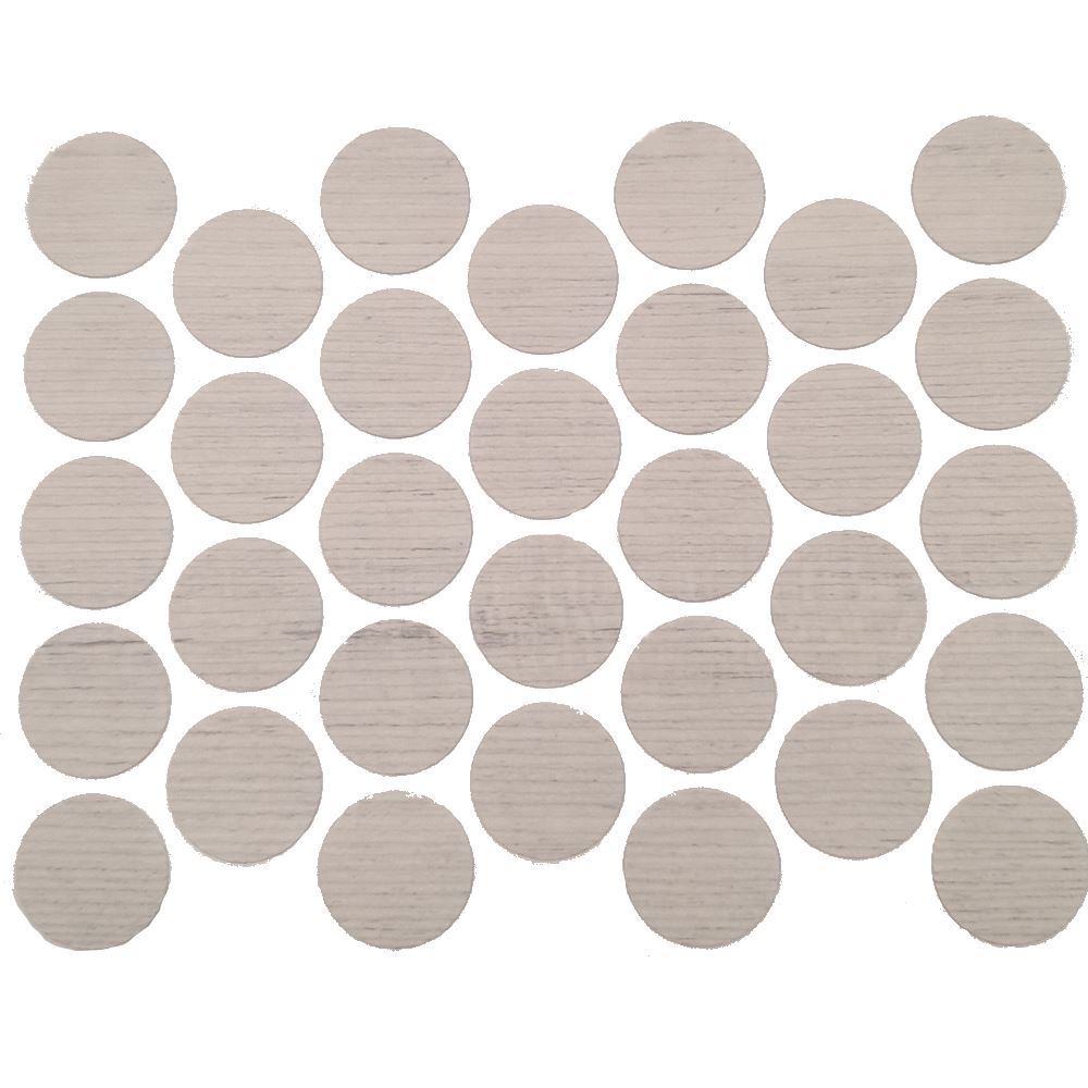 Screw cover caps Self-Adhesive - Antique White 11/16 inch Furnica