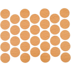Screw cover caps Self-Adhesive - Beech 11/16 inch