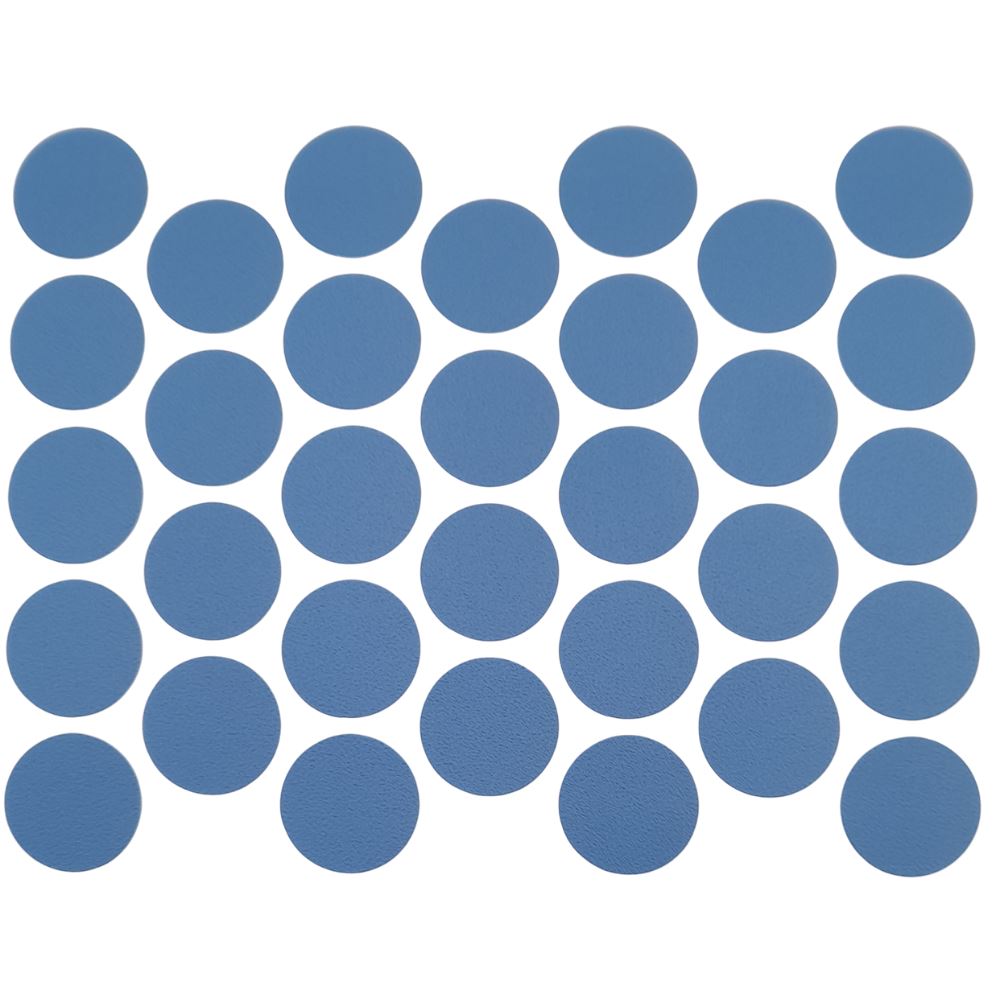 Screw cover caps Self-Adhesive - Blue 11/16 inch Furnica