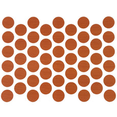 Screw cover caps Self-Adhesive - Cherry 9/16 inch
