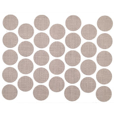 Screw cover caps Self-Adhesive - Cotton Vision 11/16 inch