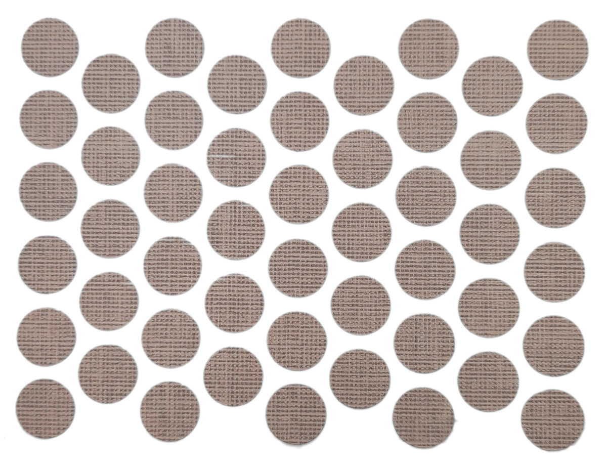 Screw cover caps Self-Adhesive - Cotton Vision 9/16 inch Furnica