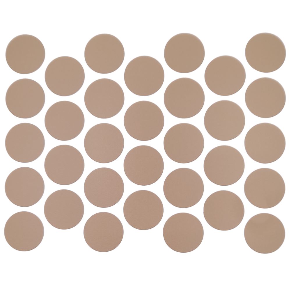 Screw cover caps Self-Adhesive - Latte 11/16 inch Furnica