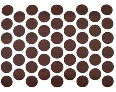 Screw cover caps Self-Adhesive - Mahogany 9/16 inch