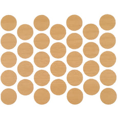 Screw cover caps Self-Adhesive - Maple 11/16 inch