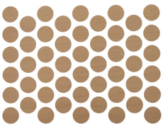 Screw cover caps Self-Adhesive - Maple 9/16 inch