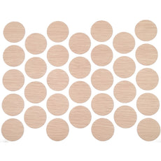 Screw cover caps Self-Adhesive - Milk Oak 11/16 inch