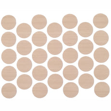 Screw cover caps Self-Adhesive - Natural Birch 11/16 inch