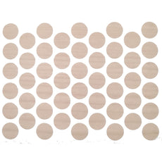 Screw cover caps Self-Adhesive - Natural Birch 9/16 inch