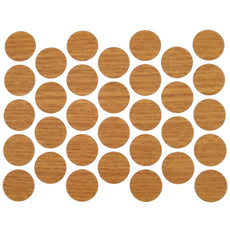 Screw cover caps Self-Adhesive - Oak 11/16 inch