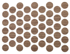 Screw cover caps Self-Adhesive - Oak Halifax 9/16 inch