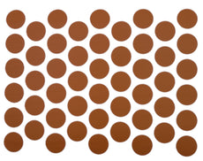 Screw cover caps Self-Adhesive - Pear 9/16 inch