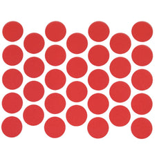 Screw cover caps Self-Adhesive - Red 11/16 inch