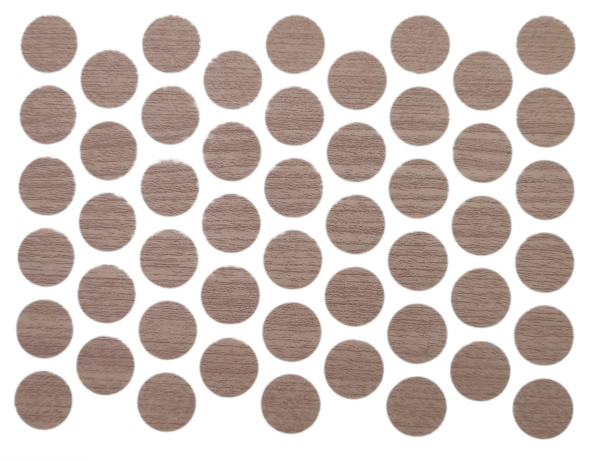 Screw cover caps Self-Adhesive - Spruce 9/16 inch Furnica