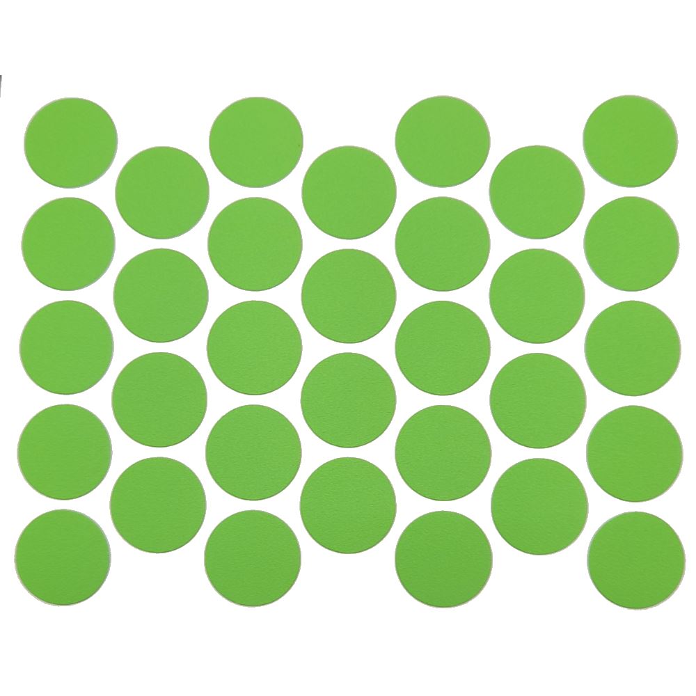 Screw cover caps Self-Adhesive - Water Green 11/16 inch Furnica