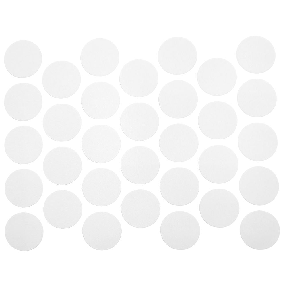 Screw cover caps Self-Adhesive - White 11/16 inch Furnica