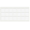 Self-Adhesive Felt Pad 1-3/16x1-3/16 inch White