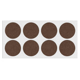 Self-Adhesive Felt Pad Ø1-15/16 inch Brown
