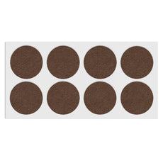 Self-Adhesive Felt Pad Ø1-15/16 inch Brown