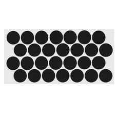 Self-Adhesive Felt Pad Ø1-1/8 inch Black