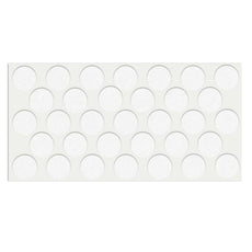 Self-Adhesive Felt Pad Ø15/16 inch White