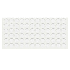 Self-Adhesive Felt Pad Ø9/16 inch White