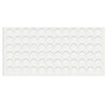 Self-Adhesive Felt Pad Ø9/16 inch White