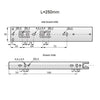 Set of Auto-Lock Ball Bearing Slides (left and right), H45