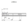 Set of Soft-Close Undermount Slides (left and right), 3/4 Extension
