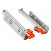 Soft-Close Undermount Slides (left and right), Full Extension - 10-5/8 inch